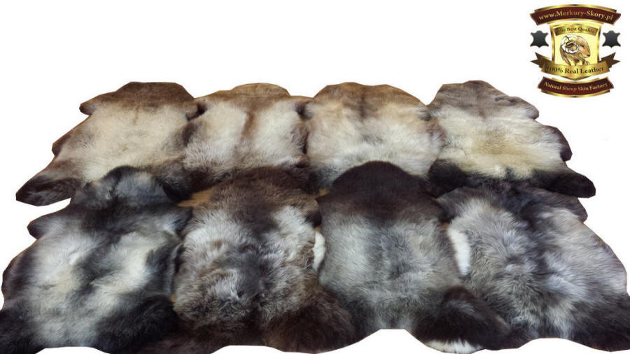 Сurtiduría piel de oveja natural alfombra fabricante al por mayor Polonia 03